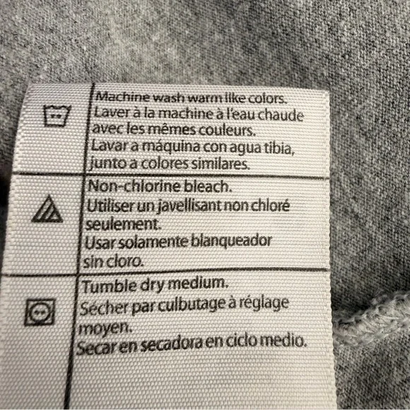 Carhartt Gray Long Sleeve Pocket Henley Men's Large R Workwear Blokecore Indie - Picture 5 of 6